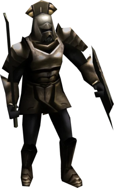 Destructive ogre soldier